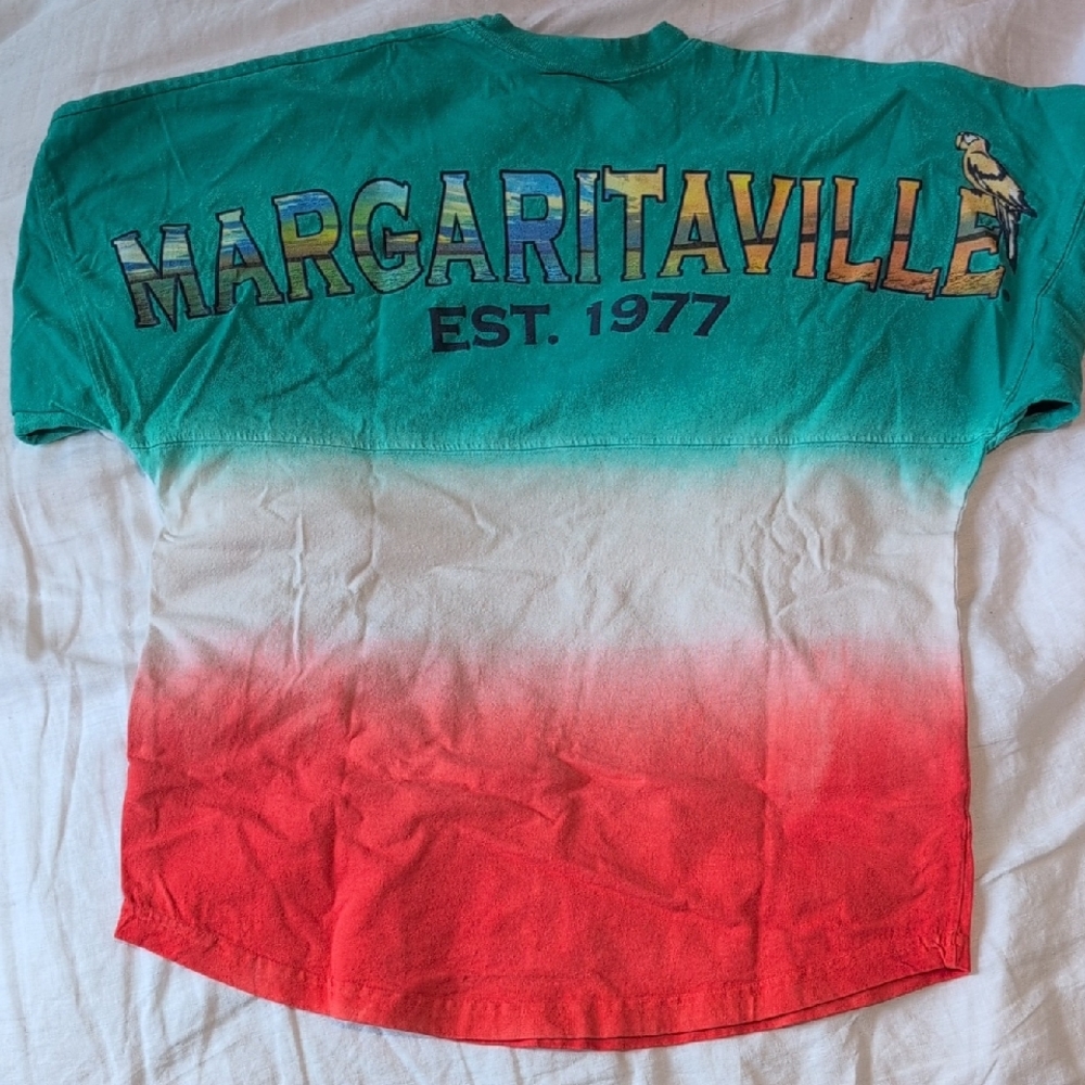 Margaritaville Kids Tee - Teal and Coral